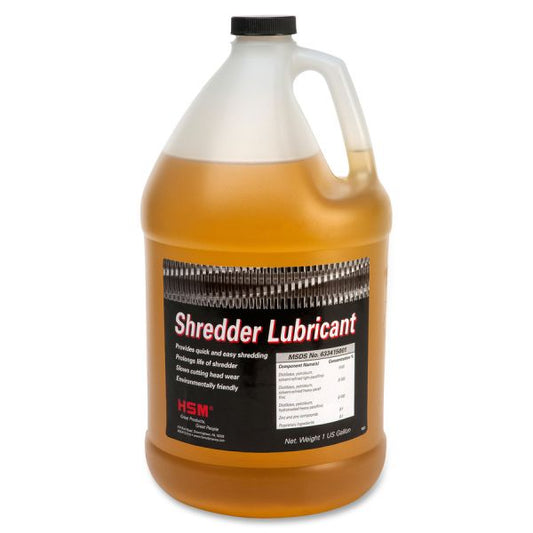 HSM Shredder Lubricant Gallon - Amber