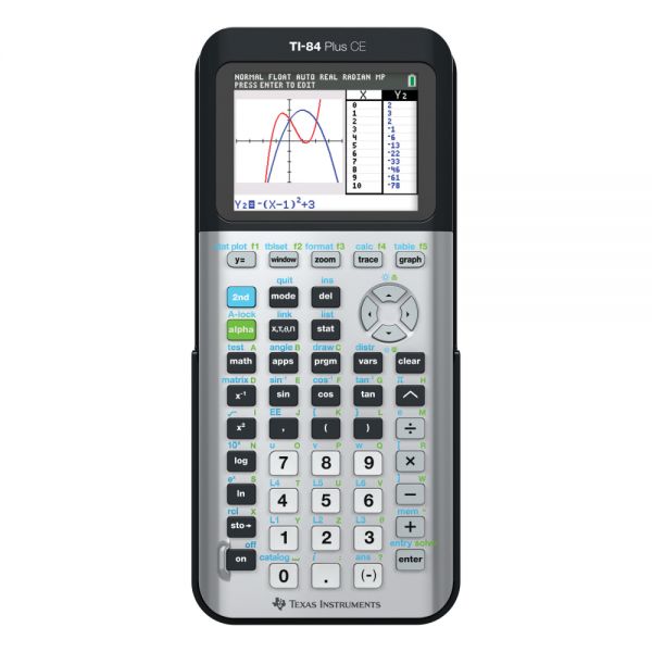 Texas Instruments TI-84 Plus CE Color Graphing Calculator, Space Gray