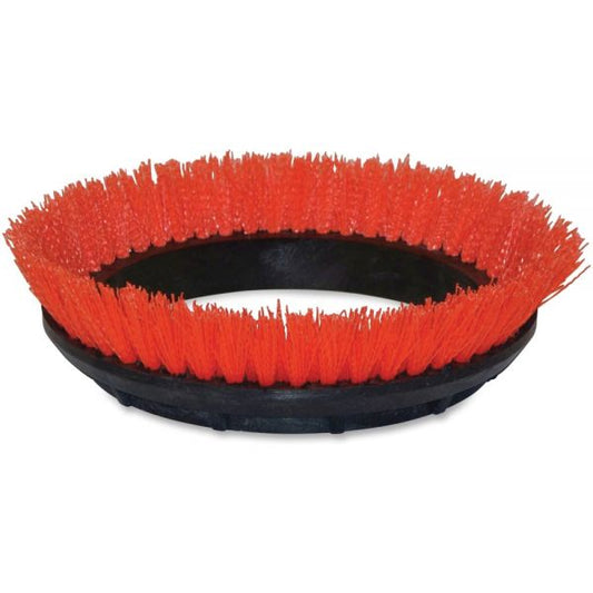 Oreck Commercial Orbiter Smooth Texture Brush, 12" dia, Orange