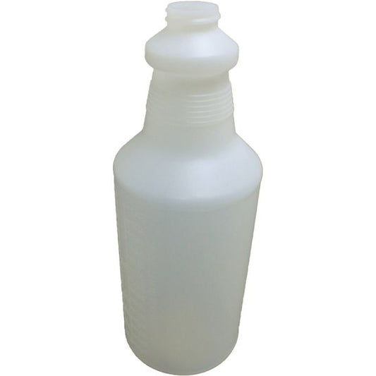 Handi-Hold Plastic Bottle with Graduations 1 quart - Polyethylene - Natural