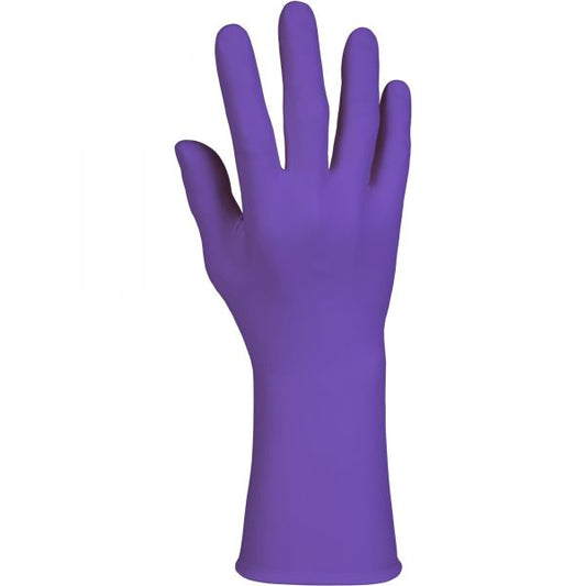 Kimtech PURPLE NITRILE Exam Gloves, 310 mm Length, X-Large, Purple, 500/Carton