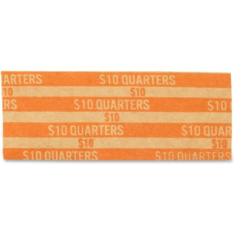 Pap-R Products Flat Coin Wrappers, Quarters, $10, 1000 Wrappers/Box