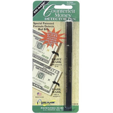 Dri-Mark Smart Money Counterfeit Bill Detector Pen, U.S. Currency