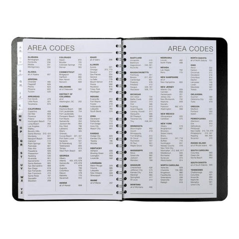 Large Print Pajco Telephone/Address Book, 3 3/8" x 8 3/8