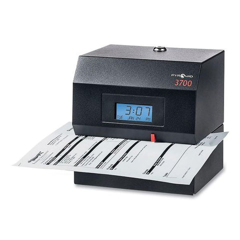 Pyramid Heavy-Duty Time and Document Recorder Card Punch/Stamp