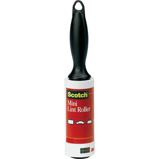 Scotch Adhesive Mini Lint Roller, 24/Carton 1 Each - White