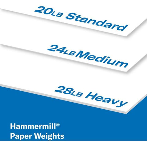 Hammermill Copy Plus 11x17 Inkjet Copy & Multipurpose Paper - White 92 Brightness - Ledger/Tabloid - 11" x 17" - 20 lb Basis Weight - 40 / Pallet - FSC - Acid-free, Quick Drying