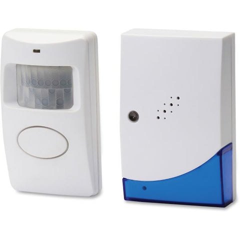 Tatco Wireless Chime with Receiver Wireless - Blue, White