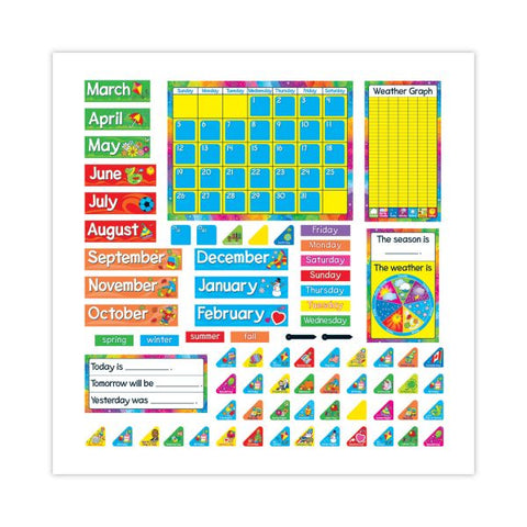 TREND Year Around Calendar Bulletin Board Set, 22" x 17"