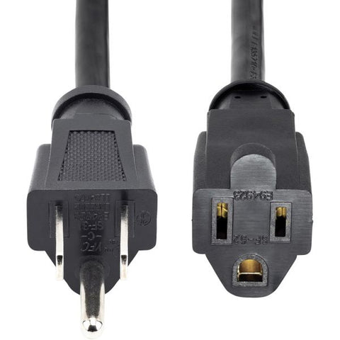 StarTech.com 6ft Power Cord Extension - NEMA 5-15R to NEMA 5-15P 125V AC - 15A - 6ft