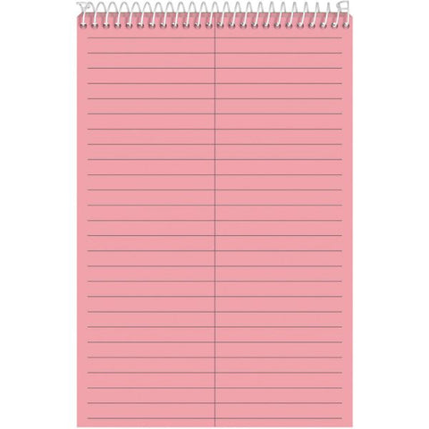 TOPS Prism Steno Pads, Gregg Rule, Pink Cover, 80 Pink 6 x 9 Sheets, 4/Pack