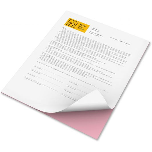 Revolution Digital Carbonless Paper, 2-Part, 8.5 x 11, Pink/White, 5, 000/Carton