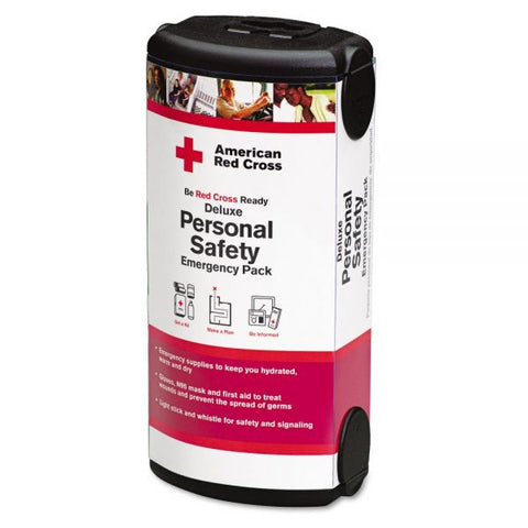 First Aid Only American Red Cross Personal Safety Pack for One Person, Nylon Backpack