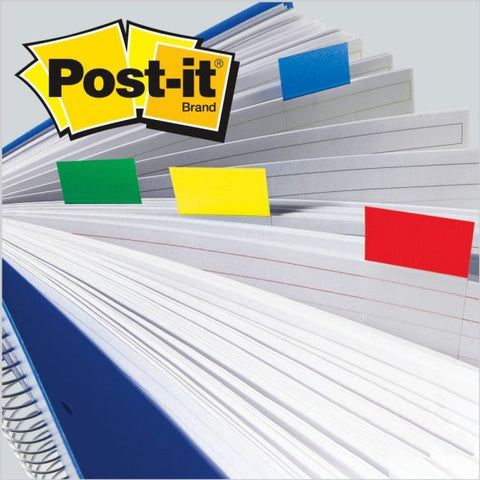 Post-it Flags Standard Page Flags in Dispenser, Blue, 50 Flags/Dispenser, 2 Dispensers/Pack