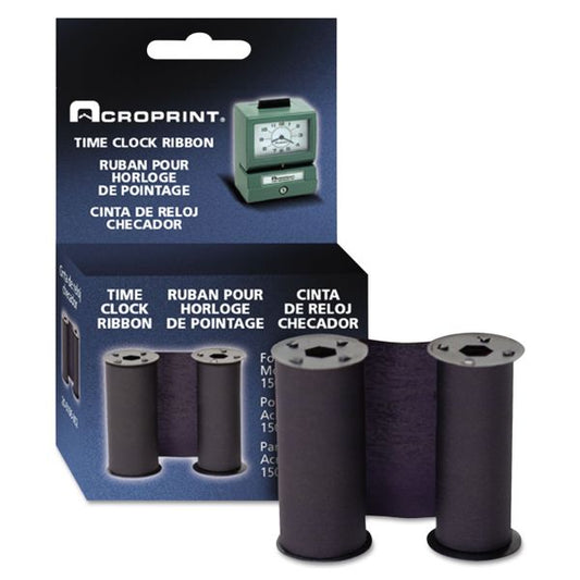 Acroprint 200106002 Print Time Recorder Ribbon, Blue