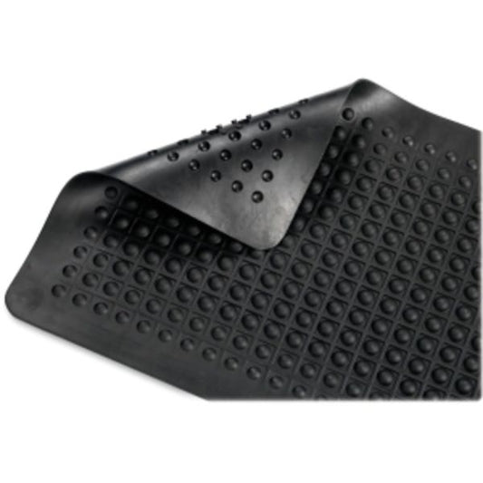 Genuine Joe Flex Step Anti-Fatigue Floor Mat 3 ft x 2 ft - Rubber - Black