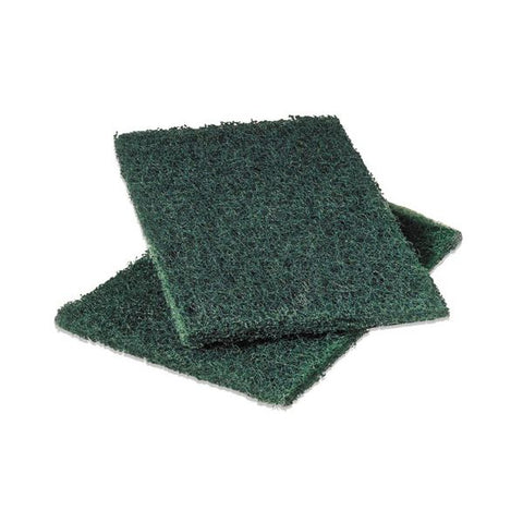 Scotch-Brite PROFESSIONAL Heavy-Duty Scouring Pad 86, 6 x 9, Green, Dozen