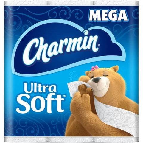 Charmin Ultra Soft 2-Ply Toilet Paper, 264 Sheets Per Roll, Pack Of 12 Rolls