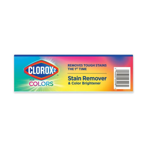 Clorox 2 Stain Remover and Color Booster Powder, Original, 49.2oz Box, 4/Carton