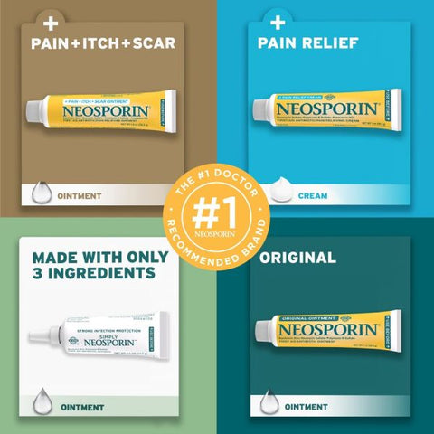 Johnson & Johnson Neosporin Original First Aid Ointment For Skin, First Aid - 1 / Each