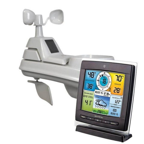 AcuRite Pro 5-in-1 Color Weather Station with Wind and Rain Weather Station330 ft