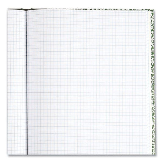 National Lab Notebook, Wide/Legal Rule, Green Marble Cover, 10.13 x 7.88, 96 Sheets