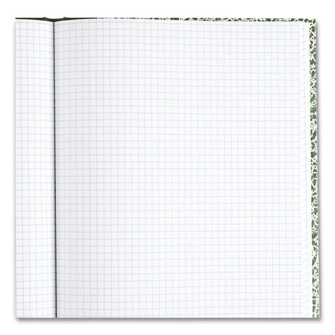 National Lab Notebook, Wide/Legal Rule, Green Marble Cover, 10.13 x 7.88, 96 Sheets