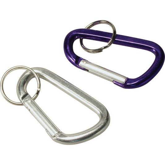 Baumgartens 3" Carabiner Key Ring Aluminum - Assorted