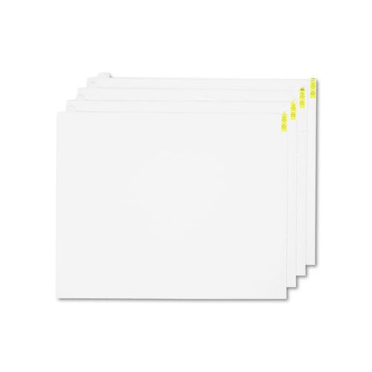 Crown Walk-N-Clean Mat 60-Sheet Refill Pad, 30 x 24, 4/Carton, White