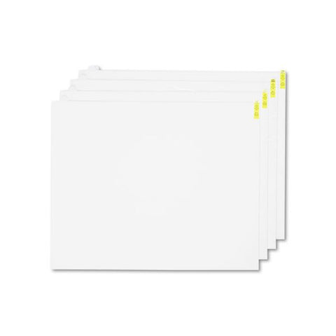 Crown Walk-N-Clean Mat 60-Sheet Refill Pad, 30 x 24, 4/Carton, White