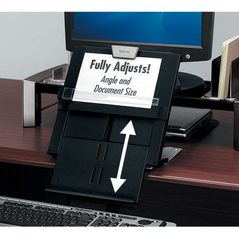 Fellowes Professional Series Document Holder, 250 Sheet Capacity, Plastic, Black