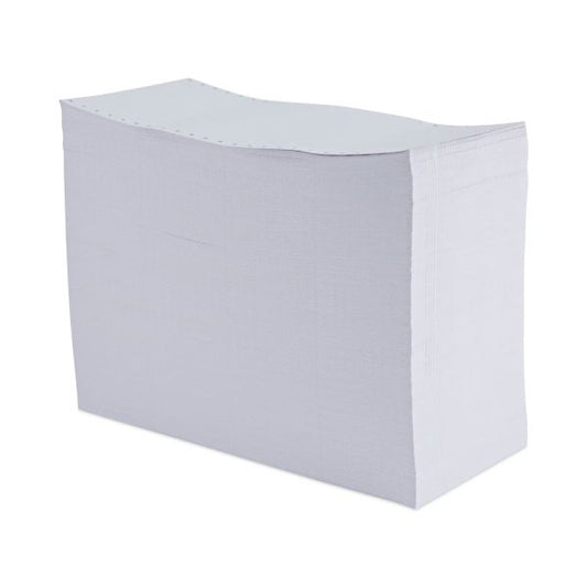 Universal Continuous Postcards, Pin-Fed, 4 x 6, White, 4,000/Carton