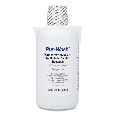 First Aid Only Pur-Wash Eye Wash, 32 oz Bottle