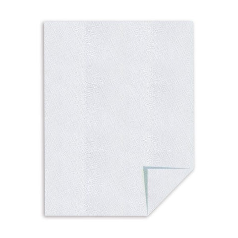 Southworth 25% Cotton Linen Business Paper, 91 Bright, 24 lb Bond Weight, 8.5 x 11, White, 500/Ream