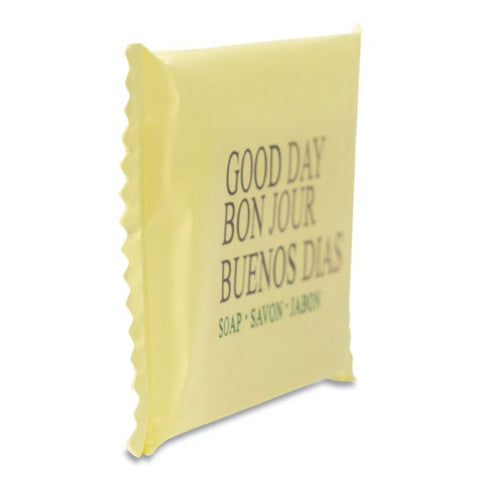 Good Day Amenity Bar Soap, Pleasant Scent, # 3/4 Individually Wrapped Bar, 1,000 /Carton