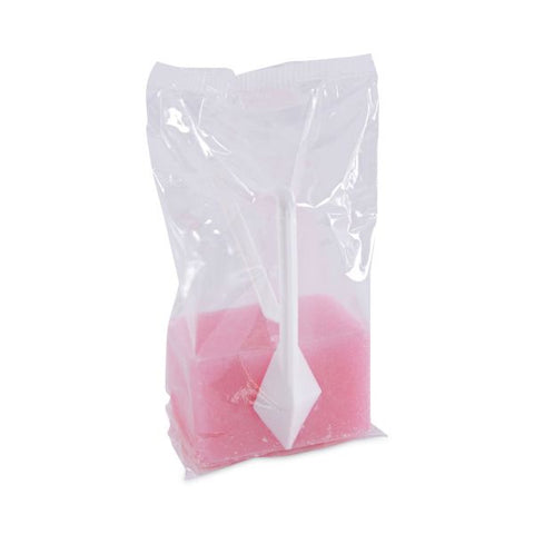 Boardwalk Toilet Bowl Para Deodorizer Block, Cherry Scent, 4 oz, Pink, 12/Box