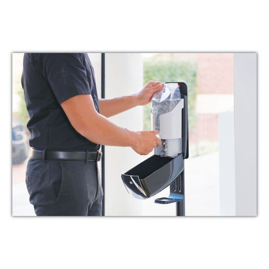 Rubbermaid Commercial AutoFoam Touch-Free Dispenser, 1,100 mL, 5.2 x 5.25 x 10.9, Black/Chrome