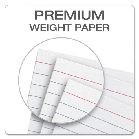 Oxford Ruled Index Cards, 5 x 8, White, 100/Pack