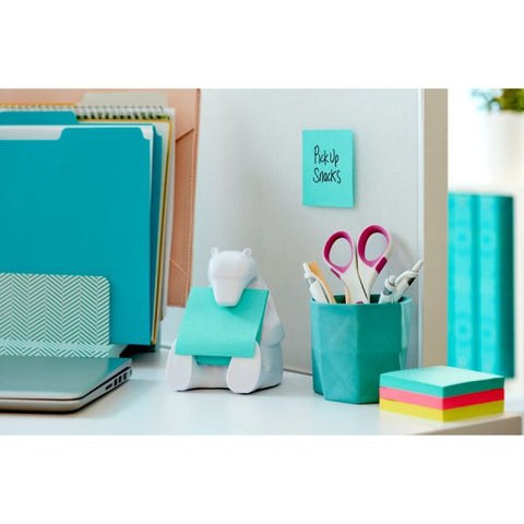 Post-it White Bear Dispenser Pop-up Note Dispenser 3" x 3" Note - White