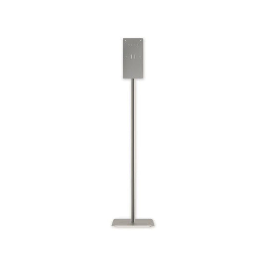 HON Hand Sanitizer Station Stand, 12 x 16 x 54, Silver