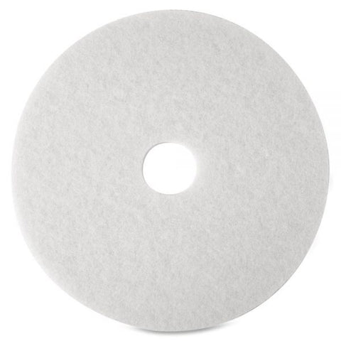 Niagara 4100N Polishing Pads, 20", White, Case Of 5