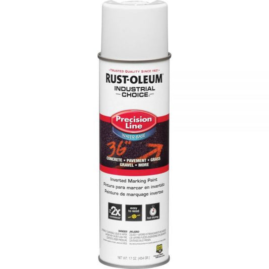 Rust-Oleum Industrial Choice Precision Line Marking Paint 17 fl oz - 1 Each - White