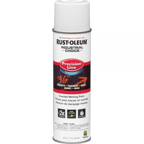 Rust-Oleum Industrial Choice Precision Line Marking Paint 17 fl oz - 1 Each - White