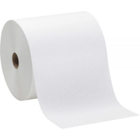 Georgia Pacific Professional Hardwound Roll Paper Towel, 7 7/8 x 1000 ft, 1-Ply, White, 6 Rolls/Carton