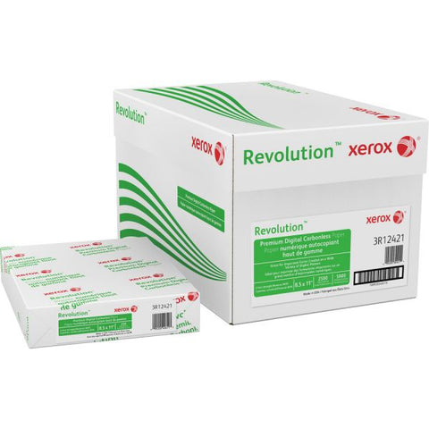 Revolution Digital Carbonless Paper, 2-Part, 8.5 x 11, Pink/White, 5, 000/Carton