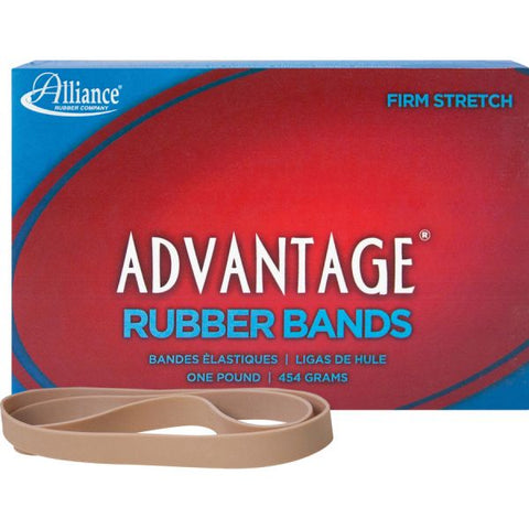 Advantage #107 Rubber Bands Size #107 - 7" x 5/8" - Natural - 40/ Box