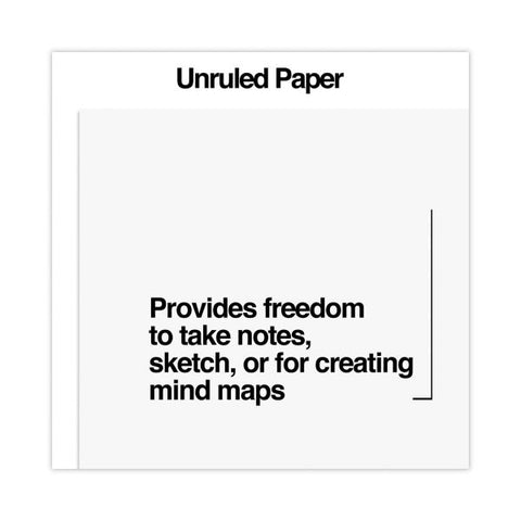 Universal Loose White Memo Sheets, 4 x 6, Unruled, Plain White, 500/Pack