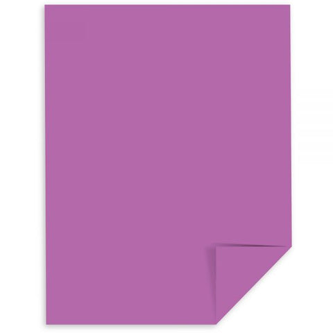 Astrobrights Color Cardstock, Smooth, 65lb, 8 1/2 x 11, Planetary Purple, 250 Sheets