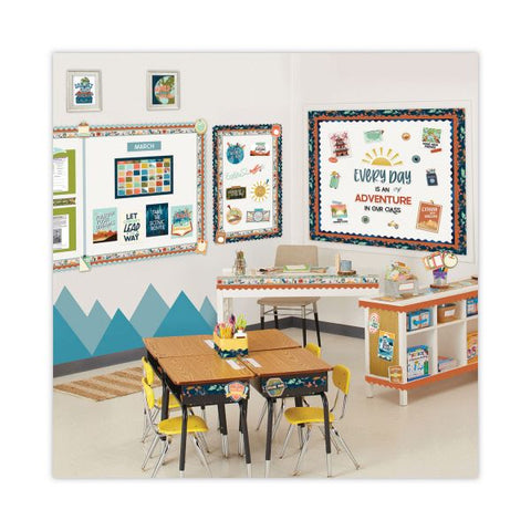 Carson-Dellosa Education Motivational Bulletin Board Set, Everyday Is an Adventure, 42 Pieces