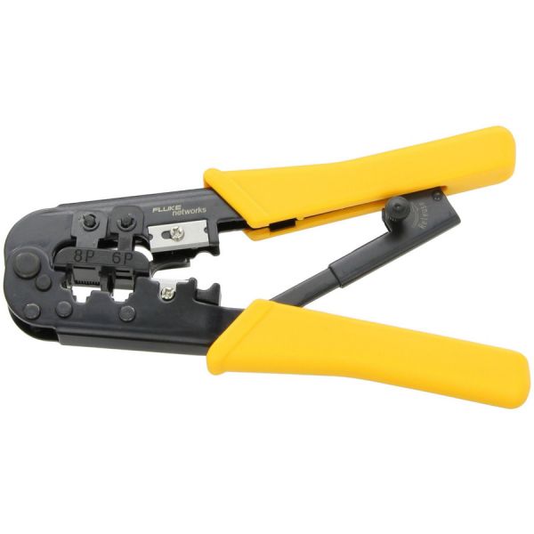 Fluke Networks 11212530 Modular Crimper 12" Length - Yellow